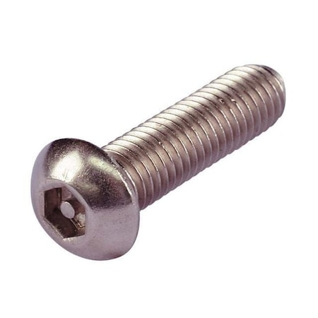 5/16-18 Socket Head Cap Screw, 18-8 Stainless Steel, 1 In Length, 100 PK